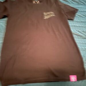 Crime Junkie New 2025 Graphic T-Shirt - Black size small